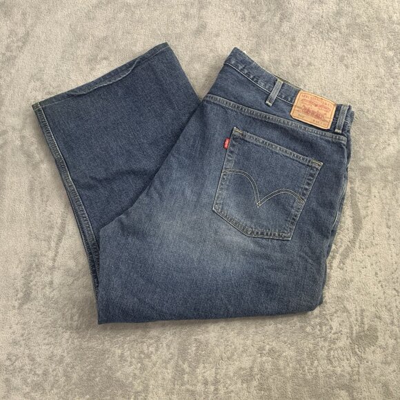 Vintage Levis 569 Jeans Men 44x25” Loose Straight Fit Blue Denim Y2K Relaxed - Picture 1 of 11
